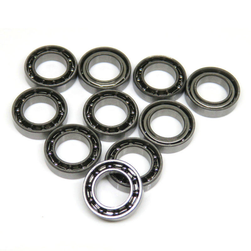 MR106 Open Ball Bearings 6x10x2.5mm 10 Balls Micro Bearings MR106 Oiled Bearing ABEC-3